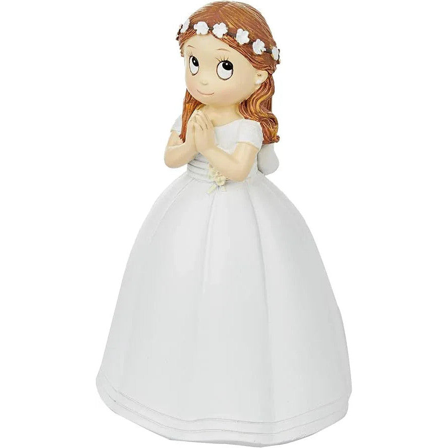 Mopec White Communion Figurine Girl with Flower Crown - Gomix Brands Outlet